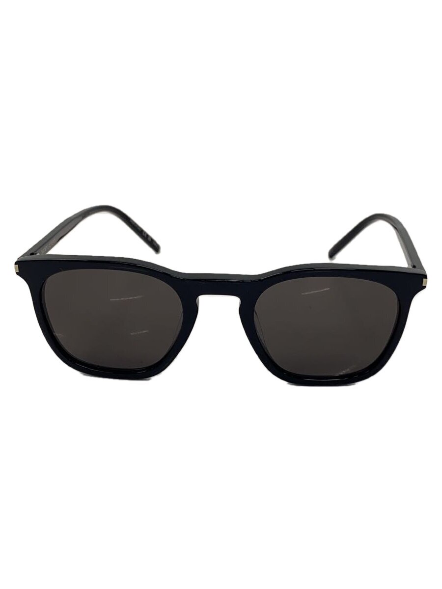 Sunglasses - 【中古】SAINT LAURENT◆サングラス/ウェリントン/プラスチック/BLK/BLK/メンズ/SL623【服飾雑貨他】