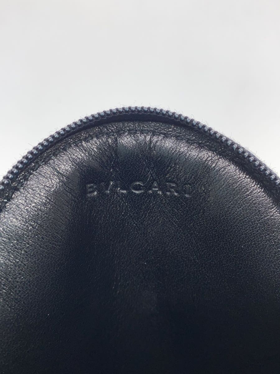【中古】BVLGARI◆コインケース/キャンバス/BLU/総柄/メンズ【服飾雑貨他】