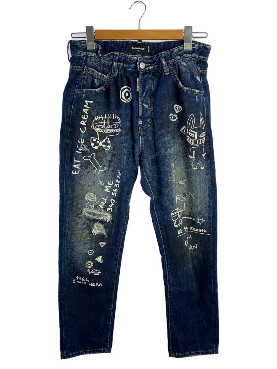 【中古】DSQUARED2◆ボトム/46/デニム/IDG/S71LA0901//【メンズウェア】