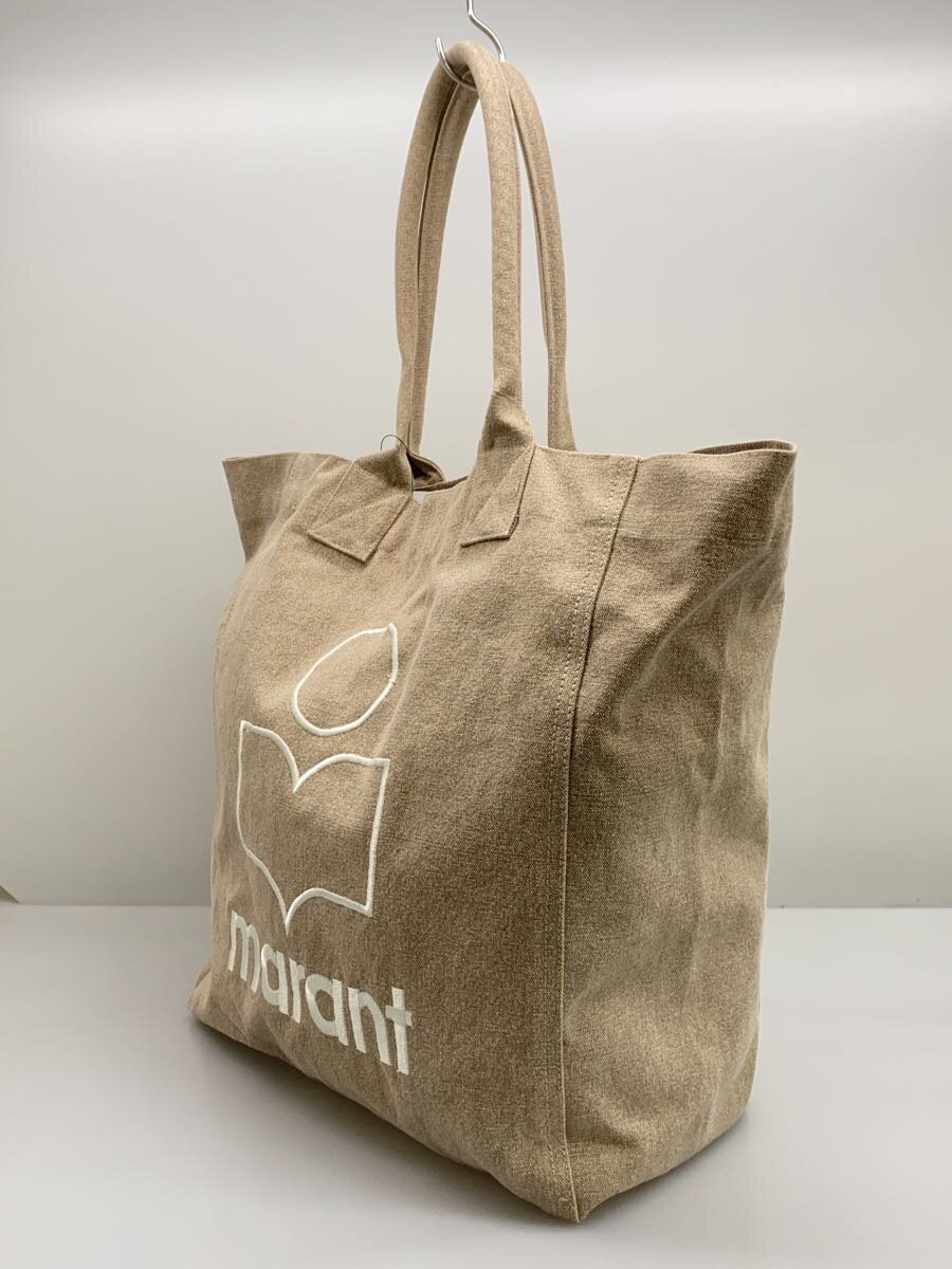2nd STREET 楽天市場店の【中古】ISABEL MARANT◆トートバッグ/キャンバス/BRW/無地/YENKY/イェンキ/ロゴ刺繍【バッグ】｜アングル2