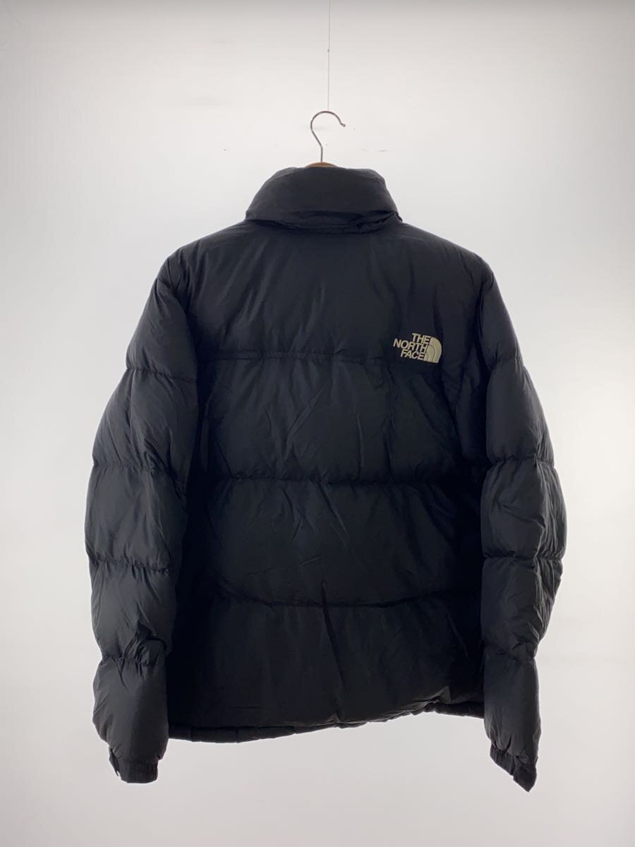 【中古】THE NORTH FACE◆NUPTSE JACKET_ヌプシジャケット/XL/ナイロン/BLK【メンズウェア】