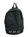 【中古】A.P.C.◆リュック/ポリエステル/BLK/無地//【バッグ】(4)