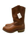【中古】RED WING◆ペコスブーツ/US8/BRW/レザー/8845【シューズ】