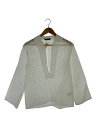 【中古】Edition◆長袖ブラウス/FREE/コットン/WHT/34-01-31-01002【レディースウェア】(4)