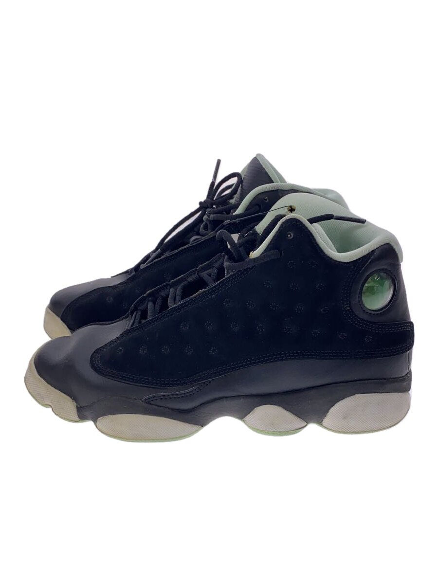 NIKE◆AIR JORDAN 13 RETRO GG/エアジョーダンレトロ/ブラック/439358-015/24cm/BL