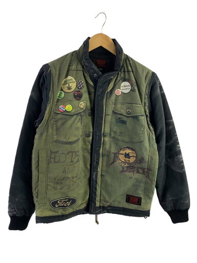 【中古】NEIGHBORHOOD◆ナイロンジャケット/S/ナイロン/GRN/総柄/162befun-jkm01s/転写【メンズウェア】 【中古】NEIGHBORHOOD◆ナイロンジャケット/S/ナイロン/GRN/総柄/162befun-jkm01s/転写【メンズウェア】