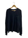 【中古】CHROME HEARTS◆長袖Tシャツ/L/コットン/BLK/2212-304-0240//【メンズウェア】