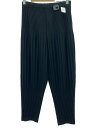 【中古】HOMME PLISSE ISSEY MIYAKE◆ボトム/3/ポリエステル/BLK/hp55jf551//【メンズウェア】