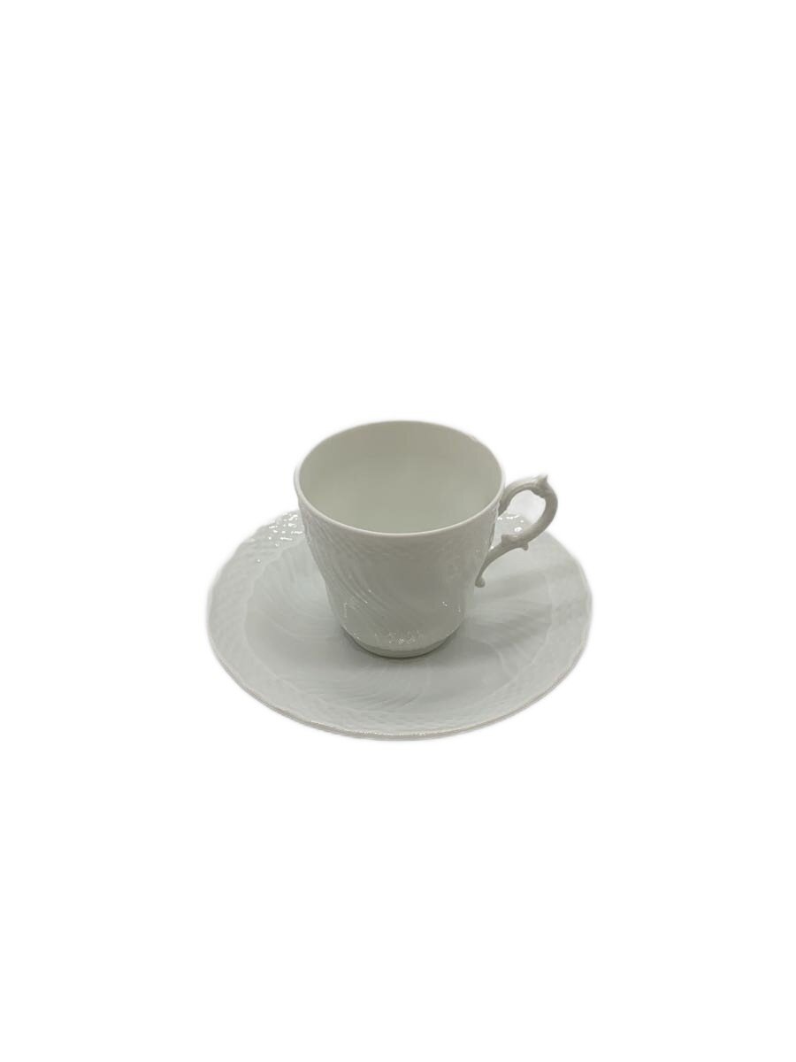 【中古】Richard Ginori◆デミタスカップ＆ソーサー/6客セット/ベッキオホワイト【キッチン用品】