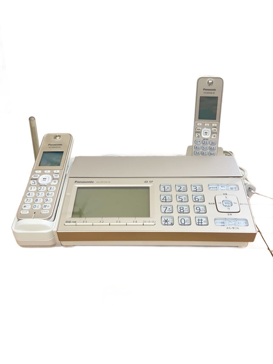 【中古】Panasonic◆FAX電話 おたっくす KX-PZ720DL-N [シャンパンゴールド]【家電・ビジュアル・オーデ..