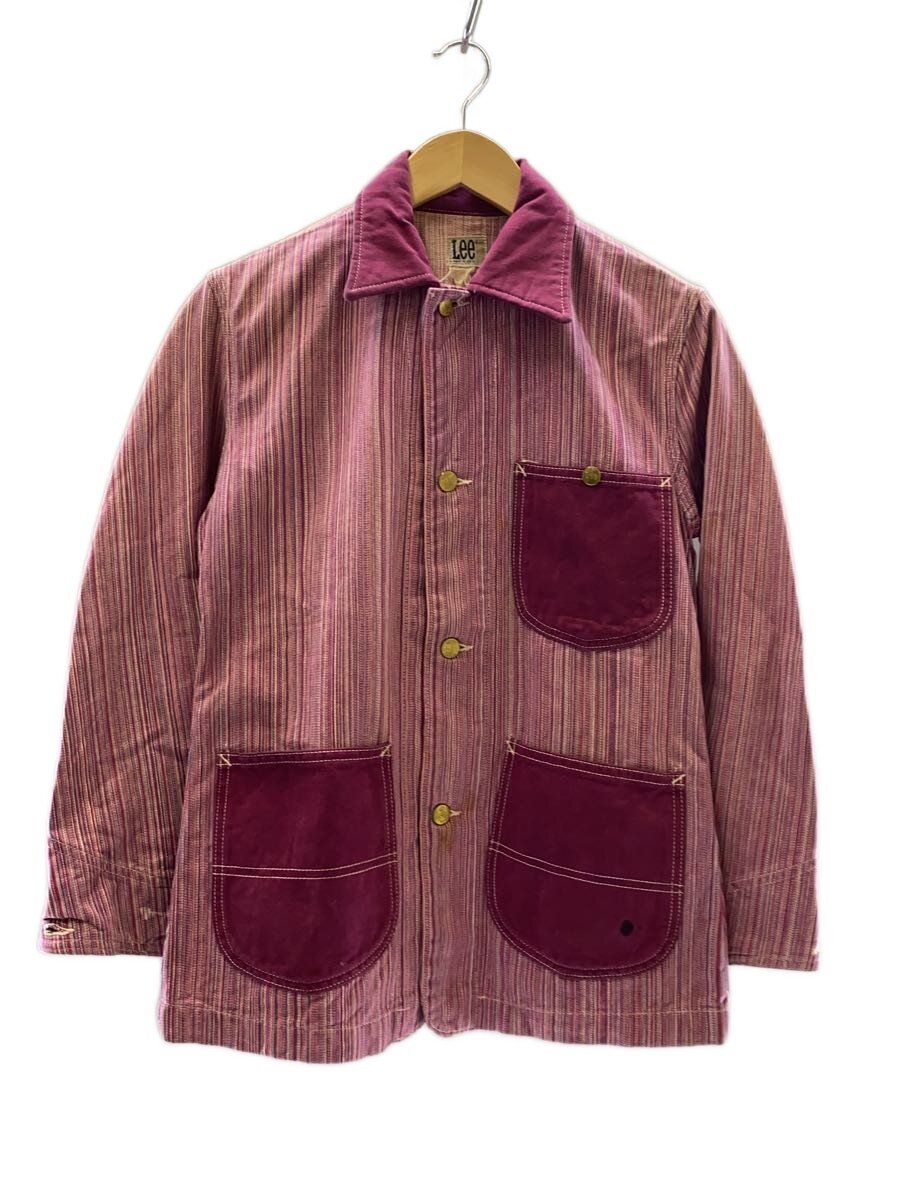 【中古】Lee◆カバーオール/--/コットン/マルチカラー/ストライプ//【メンズウェア】