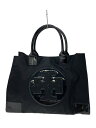【中古】TORY BURCH◆トートバッグ/ナイロン/BLK【バッグ】
