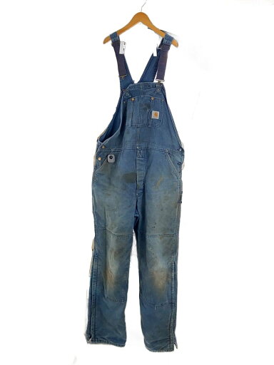 【中古】Carhartt◆オーバーオール/--/コットン/BLU【メンズウェア】 【中古】Carhartt◆オーバーオール/--/コットン/BLU【メンズウェア】