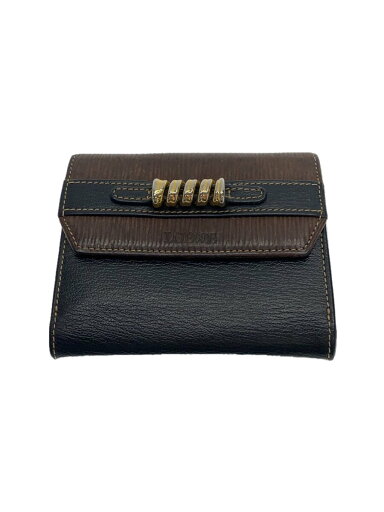 【中古】LOEWE◆2つ折り財布/--/BLK/無地/メンズ/L15【服飾雑貨他】 【中古】LOEWE◆2つ折り財布/--/BLK/無地/メンズ/L15【服飾雑貨他】