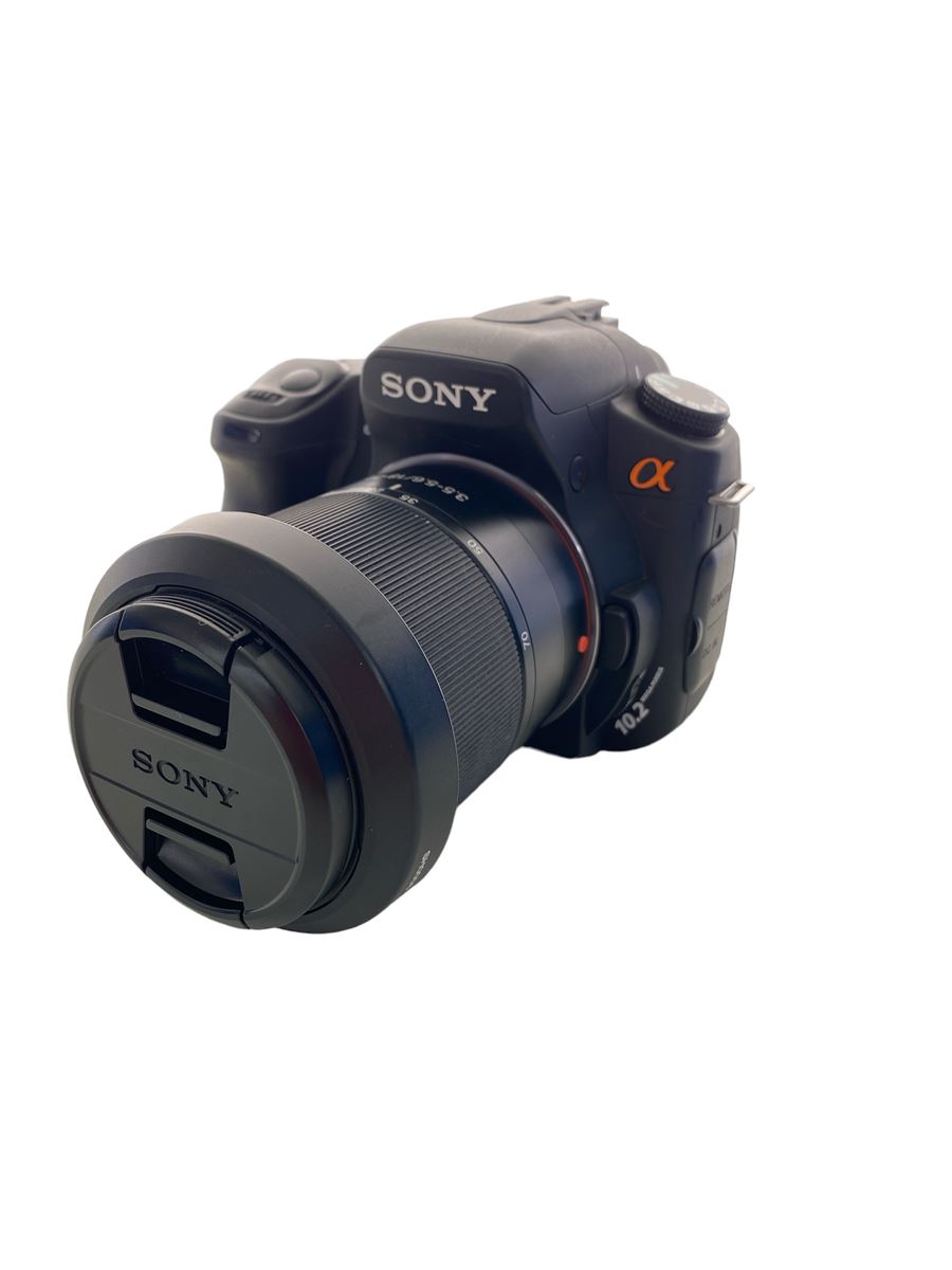【中古】SONY◆デジタル一眼カメラ α200 DSLR-A200W Wズームレンズキット【カメラ】