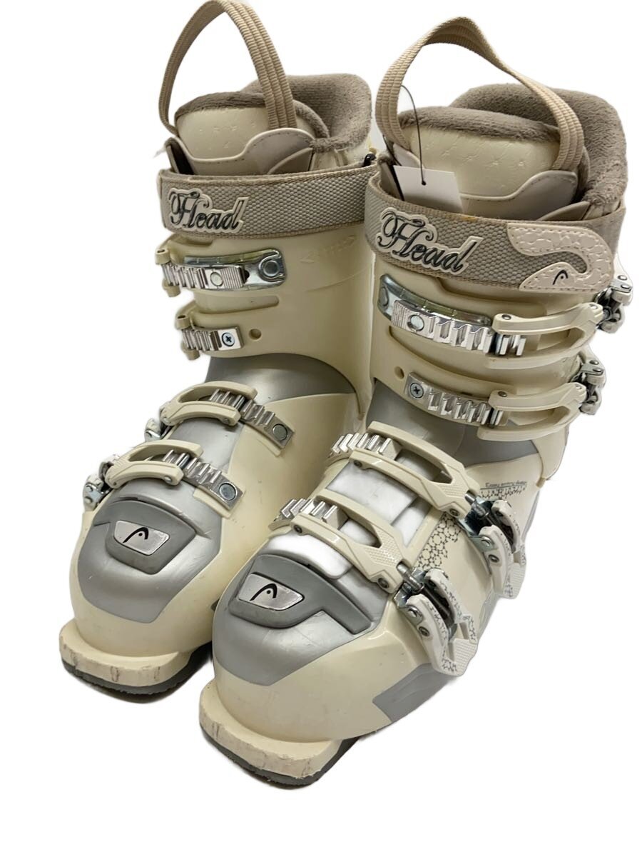 【中古】HEAD◆スキーブーツ/24cm/WHT【スポーツ】