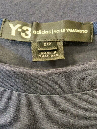 【中古】Y-3◆Tシャツ/S/コットン/IDG/FR2391【メンズウェア】