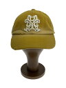 【中古】KAMIYA◆Distressed Cap/キャップ/FREE/コットン/YLW/無地/メンズ/G13AC077-0【服飾雑貨他】