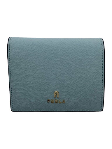 【中古】FURLA◆2つ折り財布/レザー/ブルー/レディース【服飾雑貨他】 【中古】FURLA◆2つ折り財布/レザー/ブルー/レディース【服飾雑貨他】