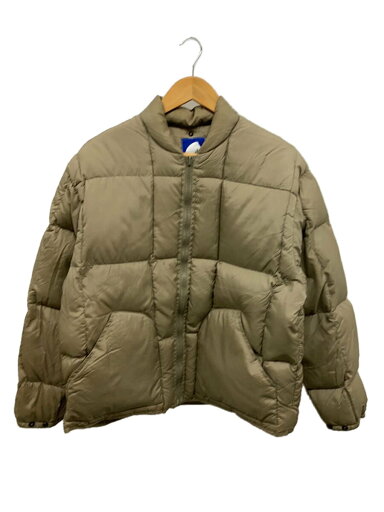 【中古】SIERRA DESIGNS◆ダウンジャケット/L/ナイロン/KHK/無地//【メンズウェア】 【中古】SIERRA DESIGNS◆ダウンジャケット/L/ナイロン/KHK/無地//【メンズウェア】