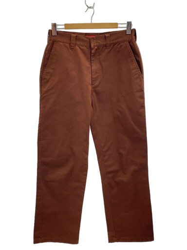 【中古】Supreme◆ボトム/30/コットン/BRW/無地/Work Pants【メンズウェア】 【中古】Supreme◆ボトム/30/コットン/BRW/無地/Work Pants【メンズウェア】