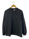 【中古】the ennoy professional◆24SS/カットソー/S/コットン/BLK/SS24BRENCT03NTL【メンズウェア】