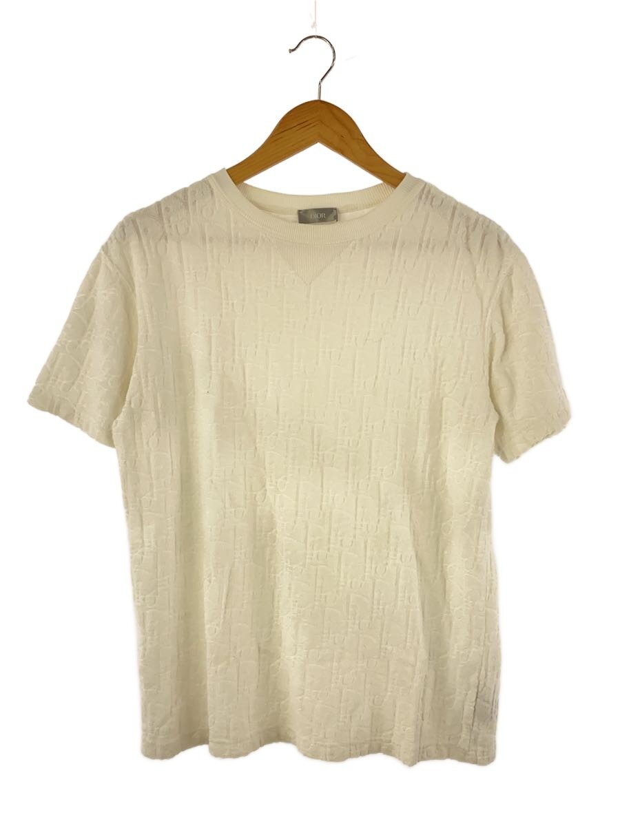 【中古】Dior HOMME◆Tシャツ/XXS/コットン/WHT//【メンズウェア】
