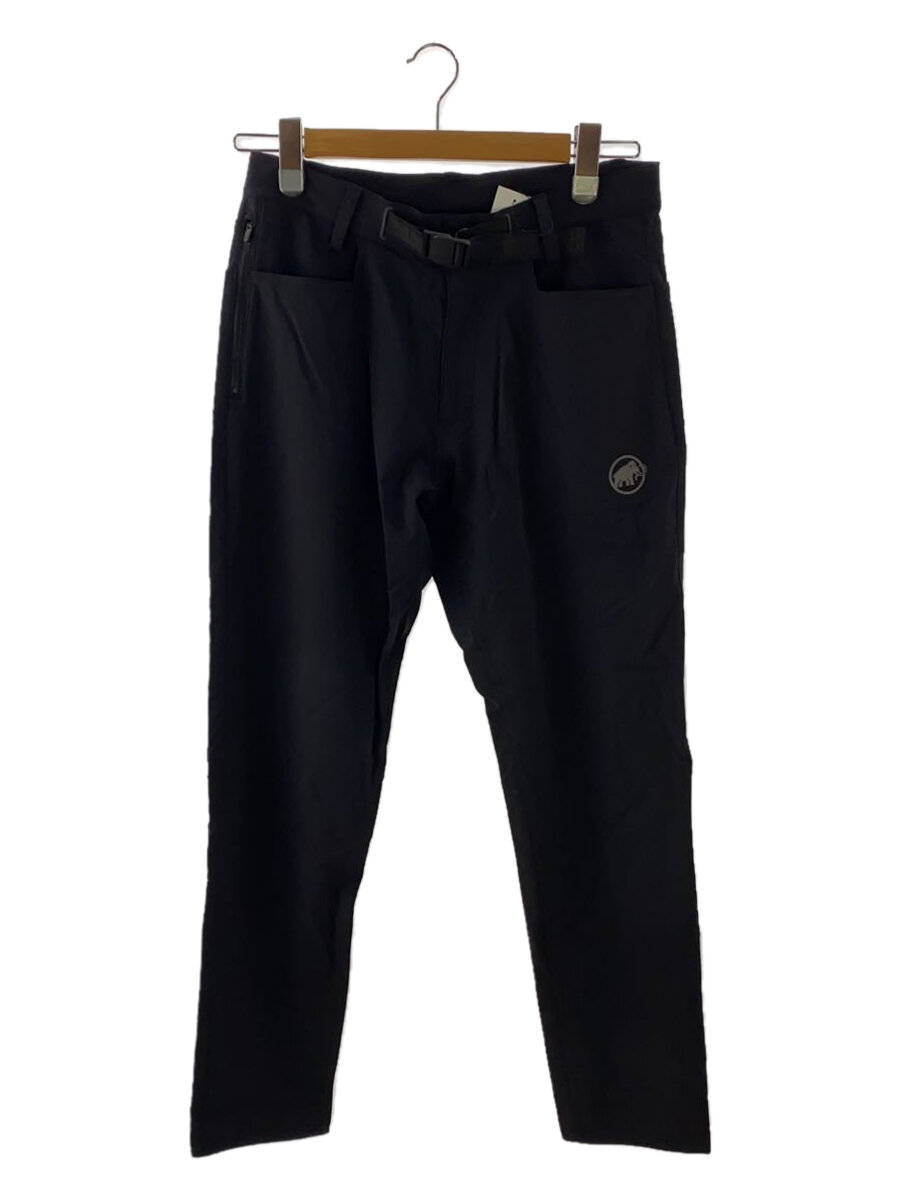 【中古】MAMMUT◆Utility SO Pants AF Men/S/ポリエステル/BLK/1021-01090【メンズウェア】