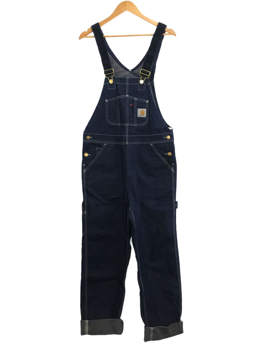 【中古】Carhartt◆オーバーオール/30/コットン/NVY/1022946//【メンズウェア】
