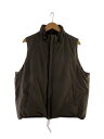 【中古】KAPTAIN SUNSHINE◆ベスト/--/ポリエステル/GRY/無地/KS23FJK16/Padding Over Vest【メンズウェア】