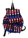 【中古】kate spade new york◆リュック/ポリエステル/マルチカラー【バッグ】
