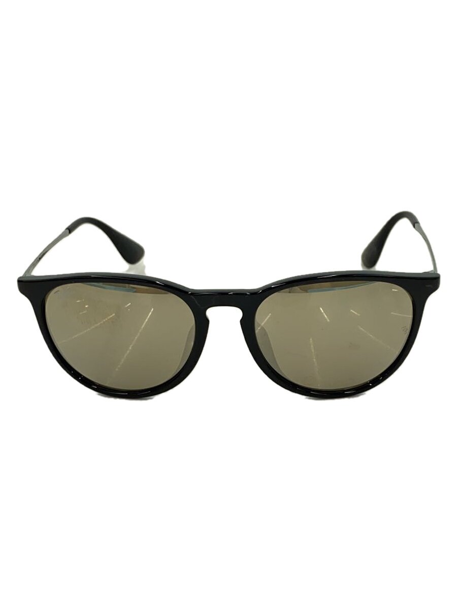 【中古】Ray-Ban◆サングラス/ウェリントン/プラスチック/BLK/GRY/メンズ/RB4171-F【服飾雑貨他】