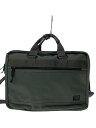 【中古】PORTER◆ブリーフケース/ナイロン/GRY【バッグ】