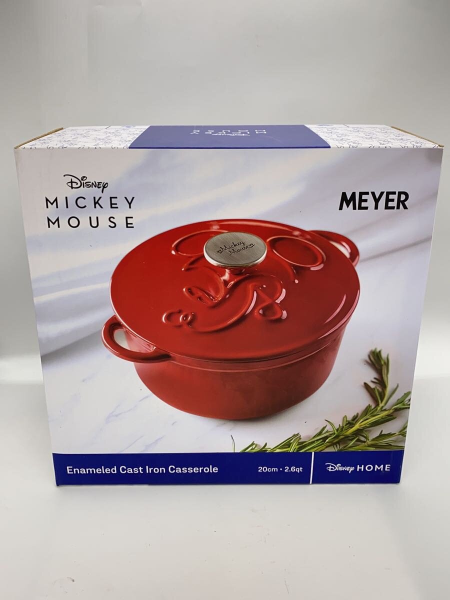 【中古】Meyer◆鍋/容量:2.5L/RED【キッチン用品】