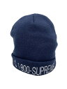 【中古】Supreme◆ニットキャップ/--/ウール/NVY/メンズ【服飾雑貨他】