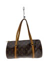 【中古】LOUIS VUITTON◆2)パピヨン30_モノグラム・キャンバス_BRW/PVC/BRW【バッグ】