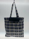 【中古】CHANEL◆エコバッグ/マトラッセ/ジャージー/バッグ/--/BLK/AP2095【バッグ】