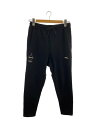 【中古】F.C.R.B.(F.C.Real Bristol)◆ボトム/S/ポリエステル/BLK/FCRB-178024【メンズウェア】