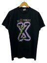 【中古】FRUIT OF THE LOOM◆90s/The X-File/シングルステッチ/Tシャツ/XL/コットン/BLK【メンズウェア】
