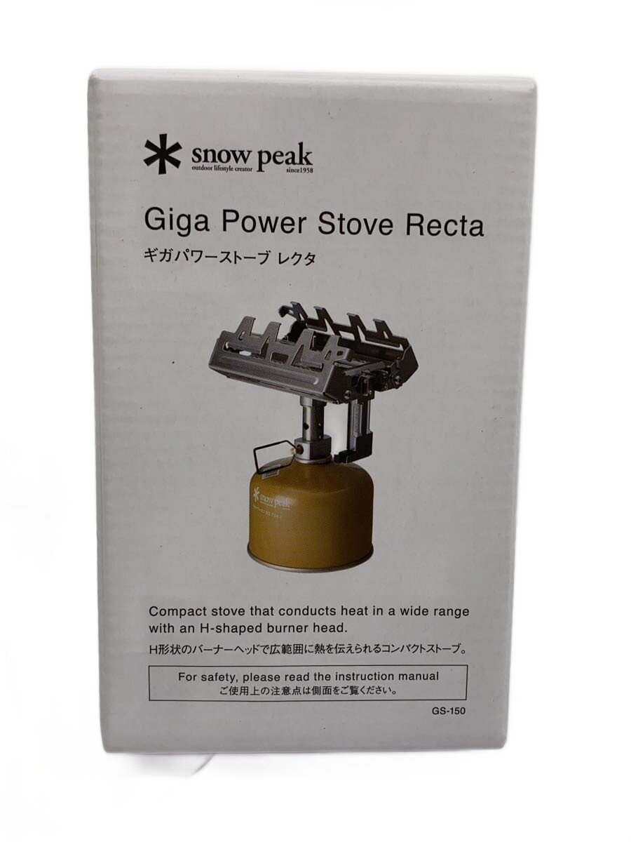 【中古】snow peak◆バーナー/ガス/シングルバーナー【スポーツ】