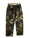 【中古】Supreme◆22AW/Small Box Cargo Sweatpant/カーゴパンツ/Branch Woodland Camo【メンズウェア】