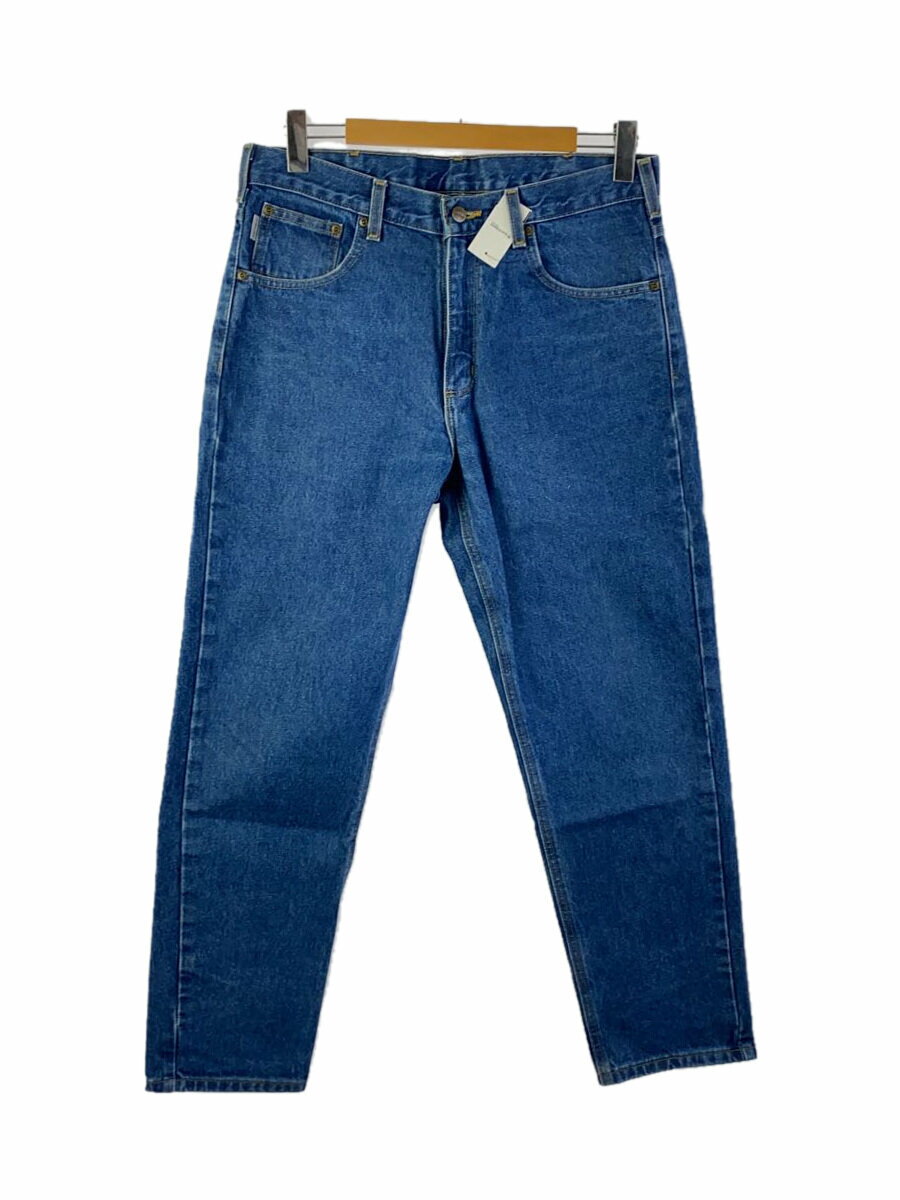 【中古】Carhartt◆ストレートパンツ/33/デニム/IDG/B17-DST【メンズウェア】