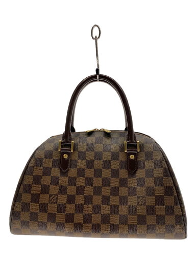 【中古】LOUIS VUITTON◆リベラMM_ダミエ・エベヌ_BRW/PVC/BRW/N41434【バッグ】 【中古】LOUIS VUITTON◆リベラMM_ダミエ・エベヌ_BRW/PVC/BRW/N41434【バッグ】