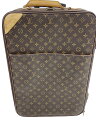 【中古】LOUIS VUITTON◆ペガス55ビジネス_モノグラム・キャンバス_BRW/PVC/BRW/モノグラム//【バッグ】