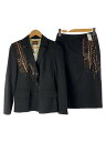 【中古】Christian Lacroix◆bazar/セットアップ/36/ウール/BLK【レディースウェア】