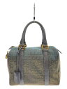 【中古】FENDI◆ズッキーノ柄/ミニボストンバック/ボストンバッグ/ナイロン/SLV/総柄/8BL068【バッグ】