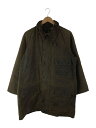 【中古】Barbour◆SOLWAY ZIPPER/オイルドジャケット/42/コットン/BRW/ダメージ有 状態考慮【メンズウェア】