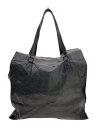 【中古】トートバッグ/レザー/BLK【バッグ】(4)