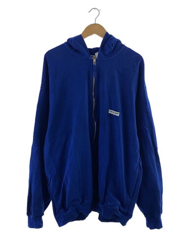 【中古】CAHLUMN◆ジップパーカー/XXL/コットン/BLU/231-1244【メンズウェア】 【中古】CAHLUMN◆ジップパーカー/XXL/コットン/BLU/231-1244【メンズウェア】