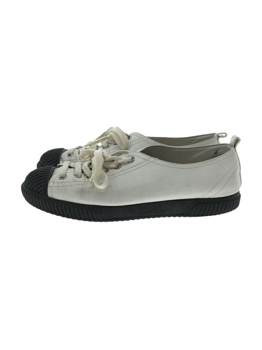 【中古】PRADA SPORT◆レースアップシューズ ローカットスニーカー/37/WHT/3E5876【シューズ】